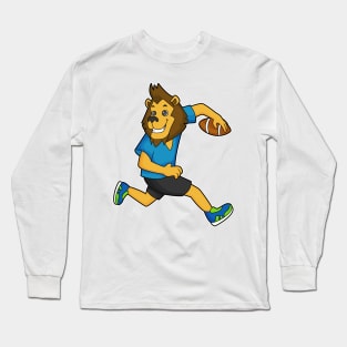 Lion Rugby player Football Long Sleeve T-Shirt